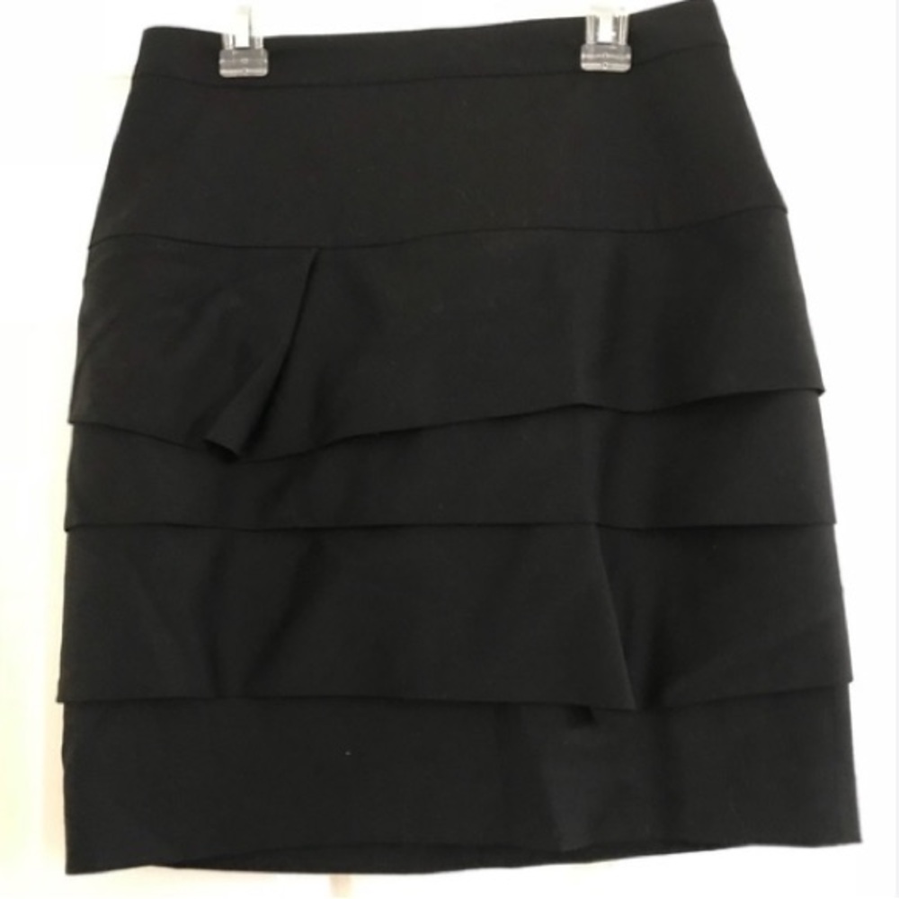 Larry Levine Black Mini Skirt